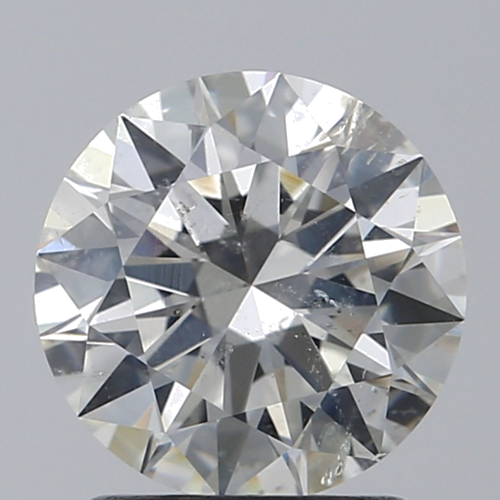 1.51 carat I-SI2 Excellent cut Natūralus Round Deimantas (1)