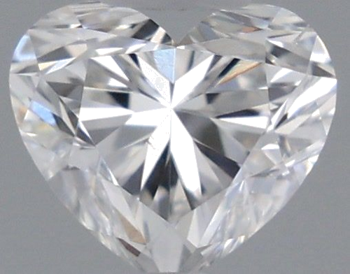 0.31 carat E-SI1 Natūralus Heart Deimantas (1)