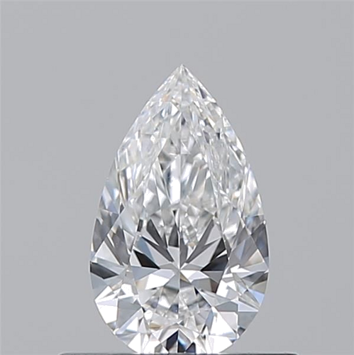 0.5 carat E-VS1 Natūralus Pear Deimantas (1)