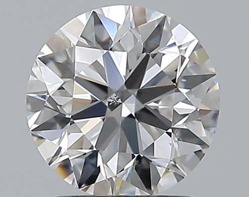 1.57 carat D-SI1 Excellent cut Natūralus Round Deimantas (1)