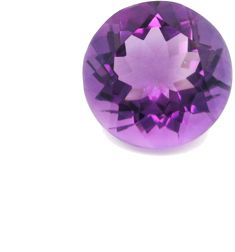 7.08 carat PURPLE Round Amethyst (1)