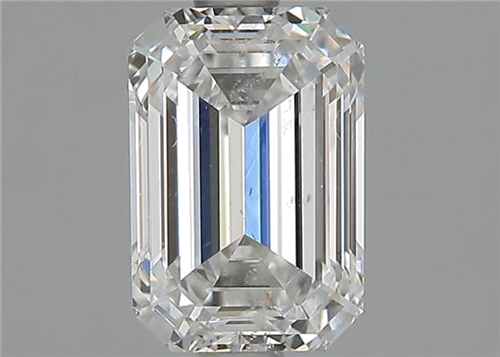 1.56 carat F-SI1 Natūralus Emerald Deimantas (1)