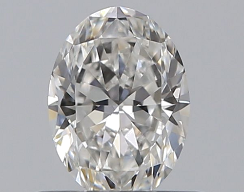 0.4 carat E-VVS2 Natūralus Oval Deimantas (1)