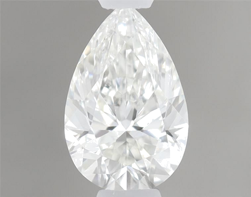 0.45 carat J-VVS2 Natūralus Pear Deimantas (1)
