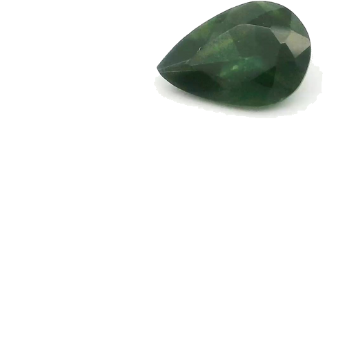 0.41 carat GREEN Pear Safyras (1)