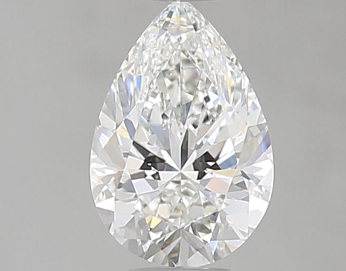 0.5 carat G-VVS1 Natūralus Pear Deimantas (1)