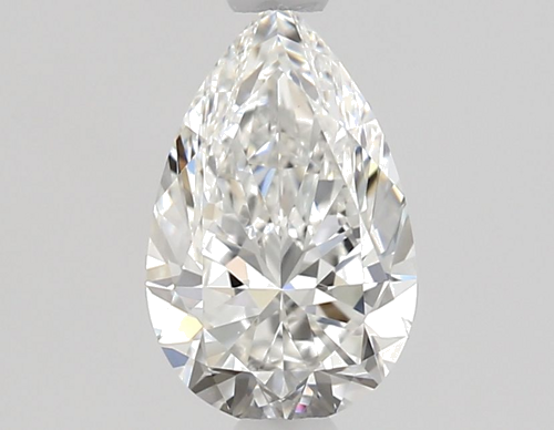 0.7 carat E-VS1 Natūralus Pear Deimantas (1)