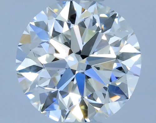 0.5 carat G-VVS2 Very Good cut Natūralus Round Deimantas (1)