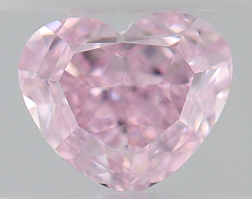 0.61 carat Fancy Intense Purple-IF Natūralus Heart Deimantas (1)