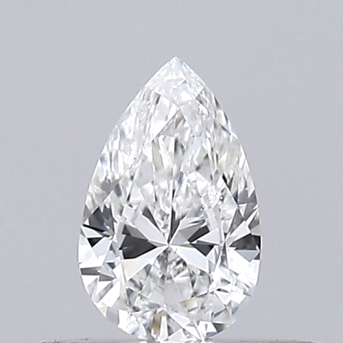 0.23 carat E-SI1 Natūralus Pear Deimantas (1)