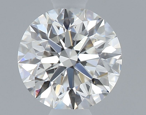 0.53 carat F-VVS1 Excellent cut Natūralus Round Deimantas (1)