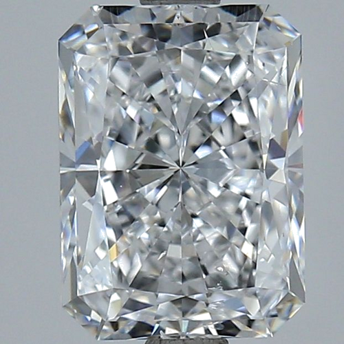 3.2 carat D-SI2 Natūralus Radiant Deimantas (1)