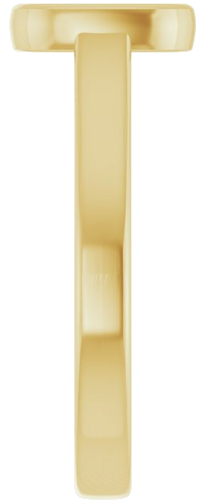 Sužadėtuvių Žiedas „Bezel-Set Solitaire“ 14k yellow gold Elongated Cushion 8mm x 6mm (4)