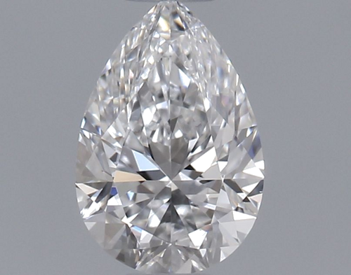 0.5 carat D-VS1 Natūralus Pear Deimantas (1)