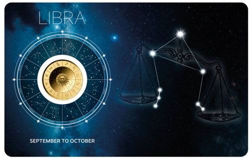 1/1000 oz Svari (Zodiac Series) 3000 franku Čada zelta monēta (1)