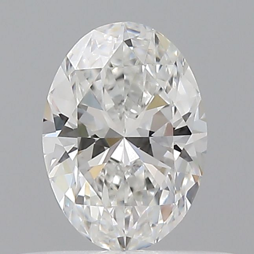 0.42 carat E-VVS2 Natūralus Oval Deimantas (1)