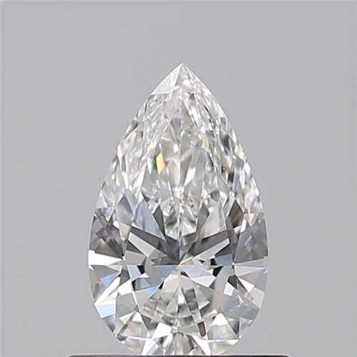 0.52 carat E-VS1 Natūralus Pear Deimantas (1)