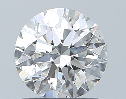 1.01 carat G-SI1 Excellent cut Natūralus Round Deimantas (1)