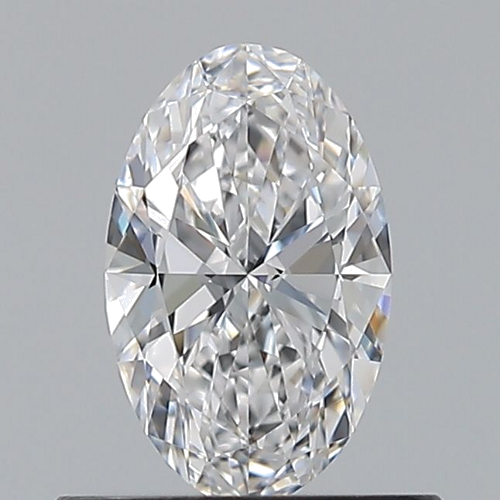 0.51 carat D-VVS1 Natūralus Oval Deimantas (1)