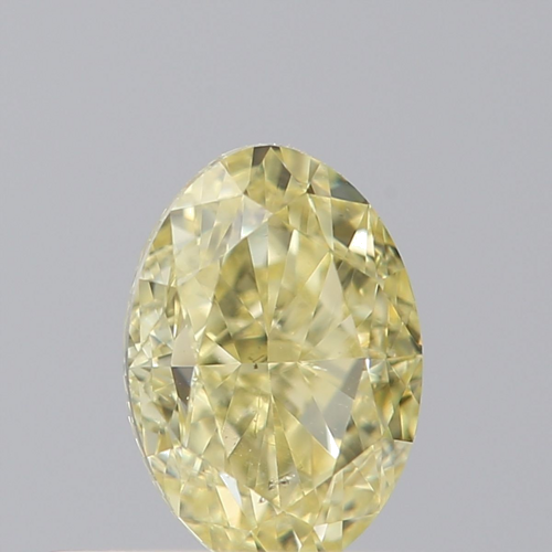 0.4 carat Fancy Yellow-SI1 Natūralus Oval Deimantas (1)