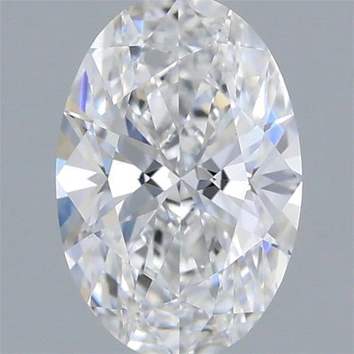 0.53 carat E-VS2 Natūralus Oval Deimantas (1)