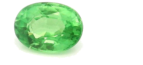 0.41 carat GREEN Oval Garnet (1)