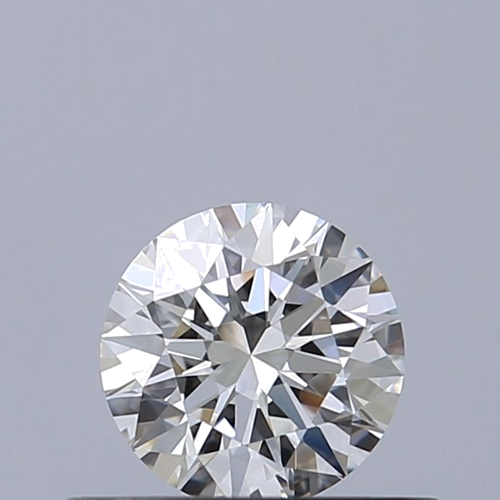 0.41 carat F-VVS1 Excellent cut Natūralus Round Deimantas (1)