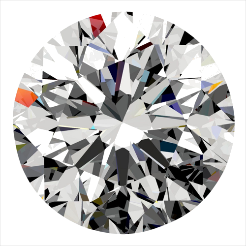 0.3 carat G-VVS1 Very Good cut Natūralus Round Deimantas (1)