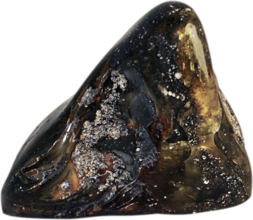 222 g Grey Amber Nugget (2)