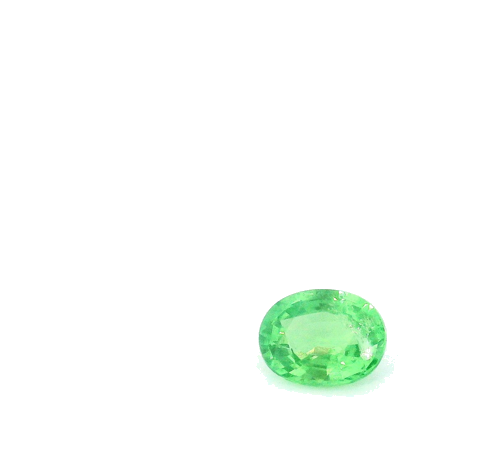0.36 carat GREEN Oval Garnet (1)