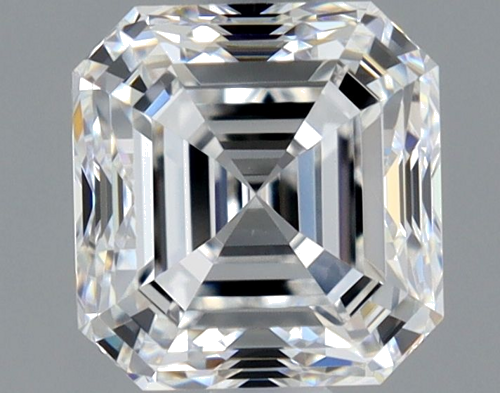 1.0 carat E-VVS1 Natūralus Asscher Deimantas (1)