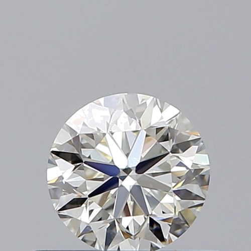 0.51 carat I-VVS2 Very Good cut Natūralus Round Deimantas (1)