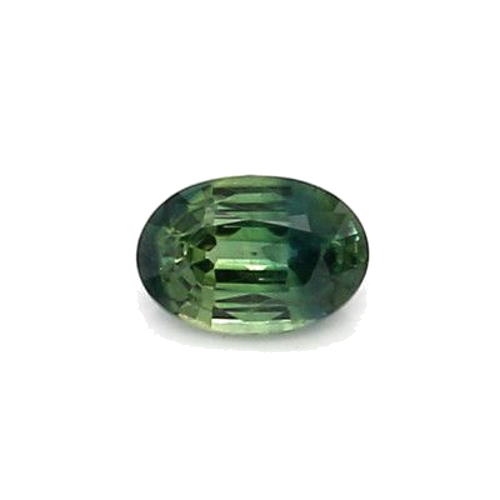 0.37 carat GREEN BRILLIANTSTEP cut Oval Safyras (1)