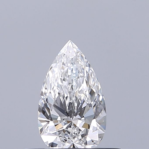 0.3 carat D-IF Natūralus Pear Deimantas (1)