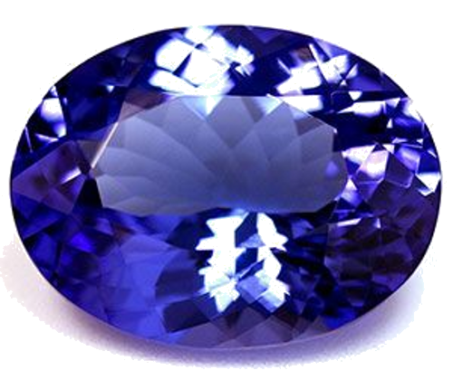 4.56 carat BLUE Oval Tanzanite (1)