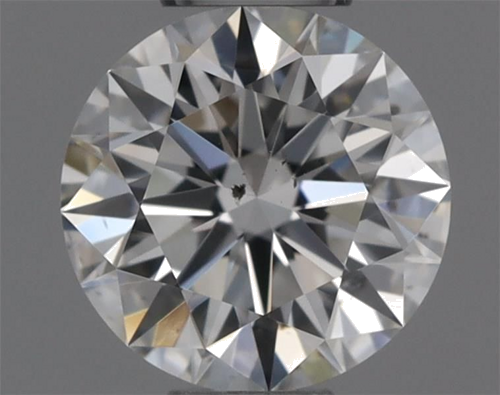 0.32 carat F-SI1 Excellent cut Natūralus Round Deimantas (1)