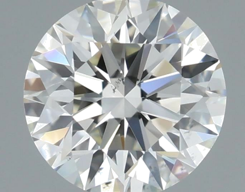 0.6 carat K-SI1 Excellent cut Natūralus Round Deimantas (1)
