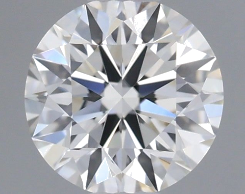 0.37 carat H-VVS2 Excellent cut Natūralus Round Deimantas (1)