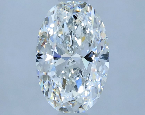 0.64 carat G-VVS1 Natūralus Oval Deimantas (1)