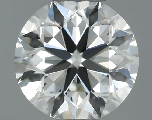 0.5 carat J-VVS2 Very Good cut Natūralus Round Deimantas (1)