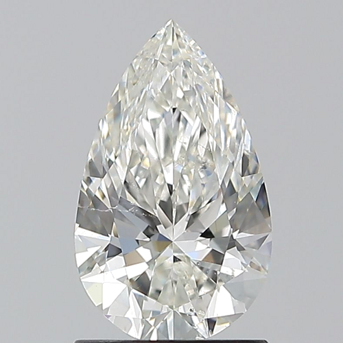 1.3 carat I-SI2 Natūralus Pear Deimantas (1)