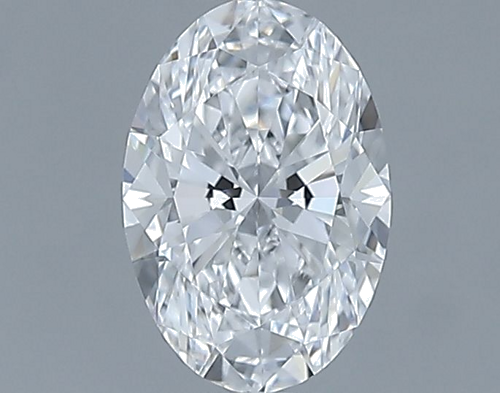 0.6 carat D-VS1 Natūralus Oval Deimantas (1)
