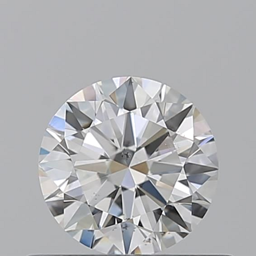 0.5 carat G-SI1 Excellent cut Natūralus Round Deimantas (1)