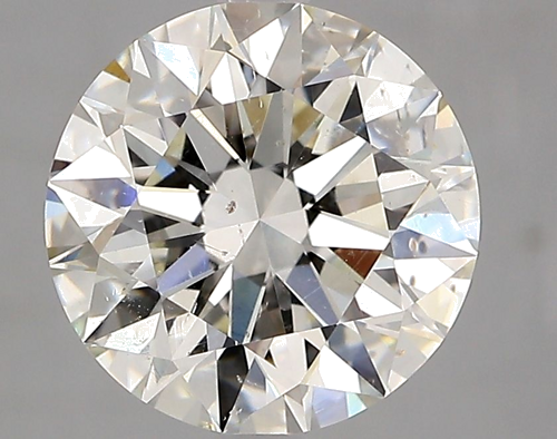 3.02 carat H-SI2 Excellent cut Natūralus Round Deimantas (1)