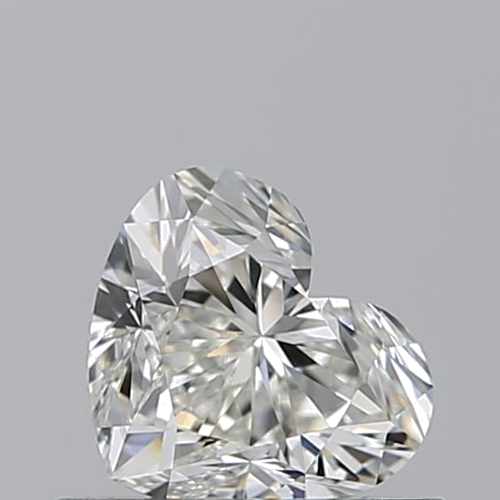 0.5 carat H-VVS1 Natūralus Heart Deimantas (1)