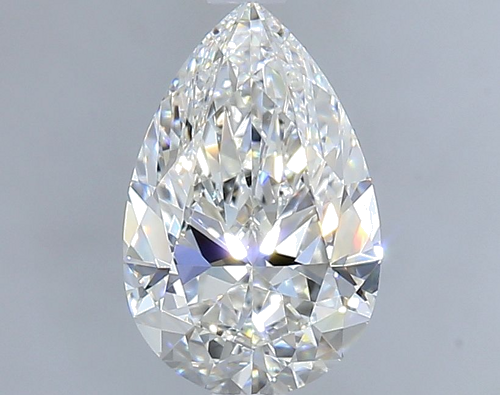 1.17 carat F-VS1 Natūralus Pear Deimantas (1)
