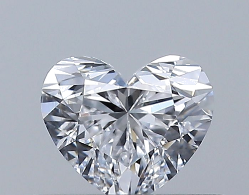 0.37 carat D-VS1 Natūralus Heart Deimantas (1)