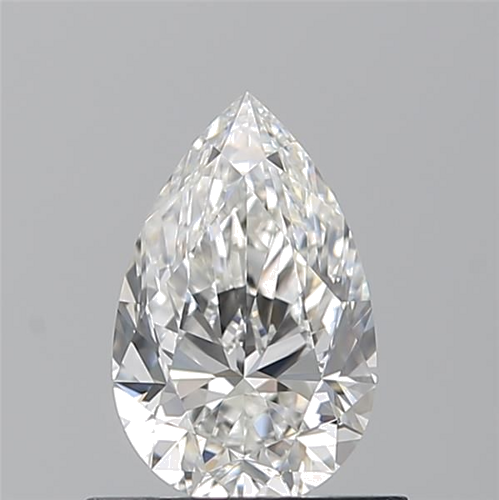 0.71 carat F-VVS1 Natūralus Pear Deimantas (1)