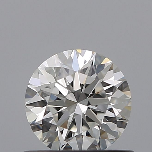 0.55 carat F-VVS1 Excellent cut Natūralus Round Deimantas (1)