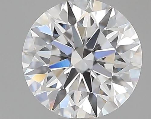 0.51 carat D-VS1 Excellent cut Natūralus Round Deimantas (1)